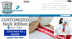 Desktop Screenshot of bigplush.com